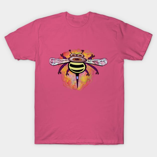 Bee Free T-Shirt by Zenferren